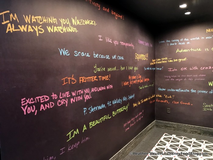 Hallway to the Restrooms