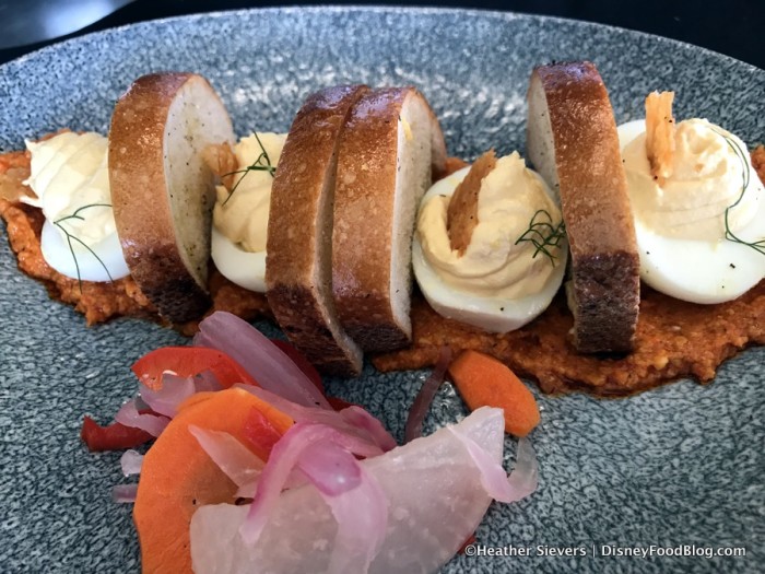 Deviled Eggs and Toast