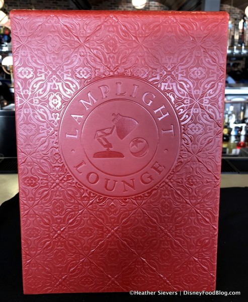 Lamplight Lounge Menu