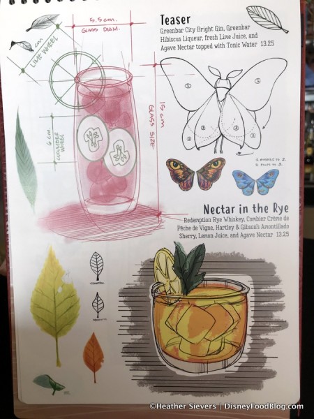 Lamplight Lounge Drink Menu