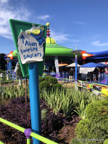 Alien Swirling Saucers