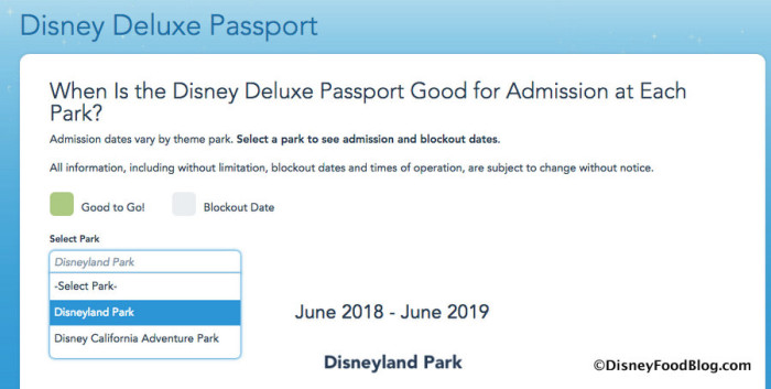 Deluxe Annual Passport Park Specific screenshot