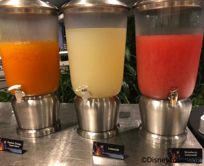 POG Juice, Lemonade, and Strawberry Lemonade