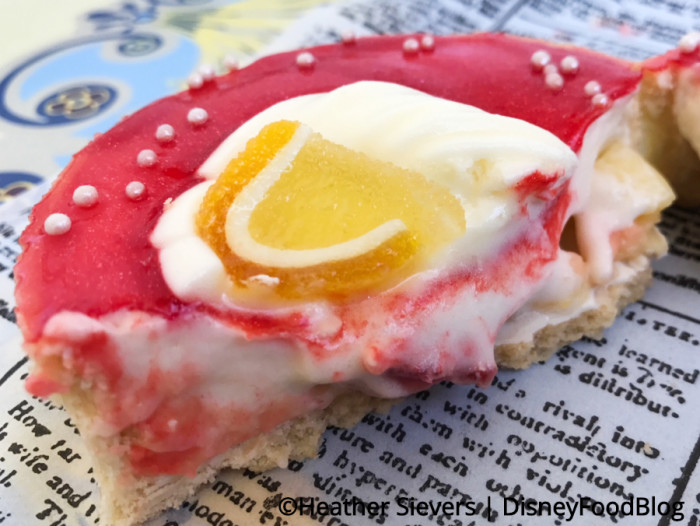 Meyer Lemon Strawberry Tart interior