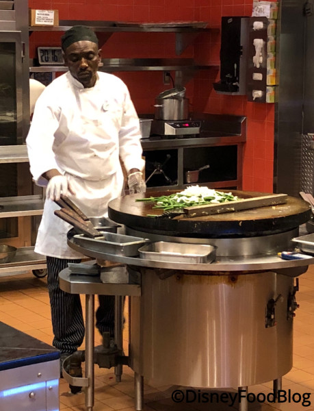 World of Flavors Stir Fry Action