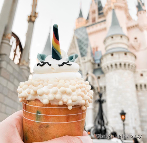 Rainbow Unicorn Cupcake