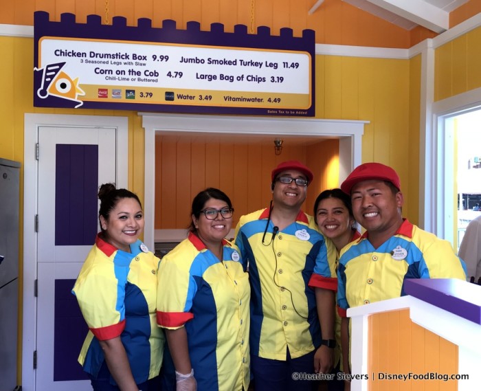 Poultry Palace Menu and Cast Members