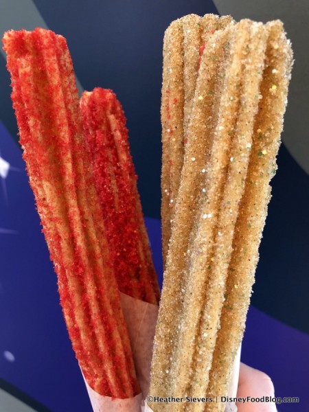 Caliente Churro and Cinnamon Sugar Galaxy Churro