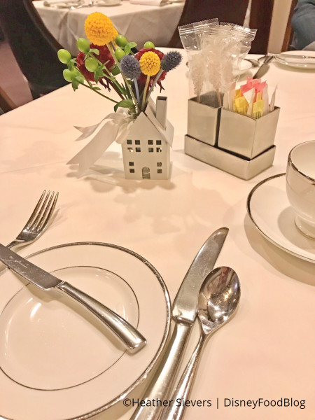 Pixar Fest Afternoon Tea Centerpiece and Set-Up