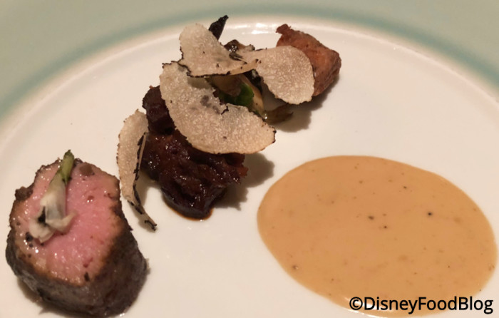 Marcho Farms Veal with Fava Beans and Winter Black Truffles