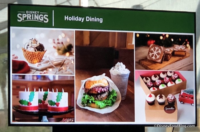 Disney Springs Holiday Dining