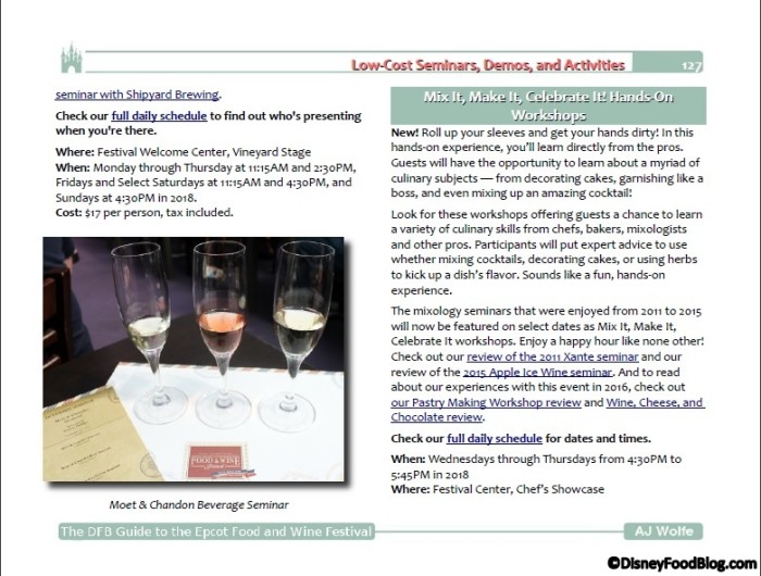 Get all the details for Low-cost Seminars at the Festival!