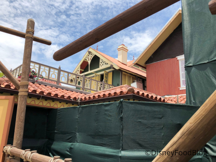 Adventureland's Club 33 Construction