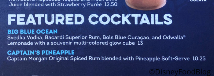 Featured Cocktails