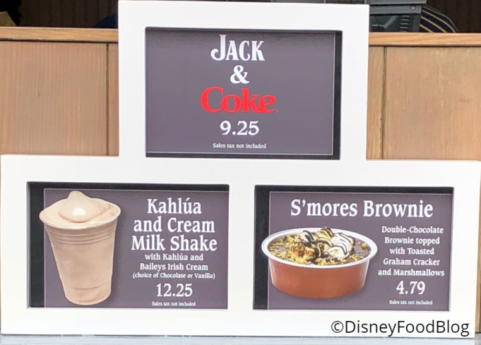 Dockside Diner Jack and Coke