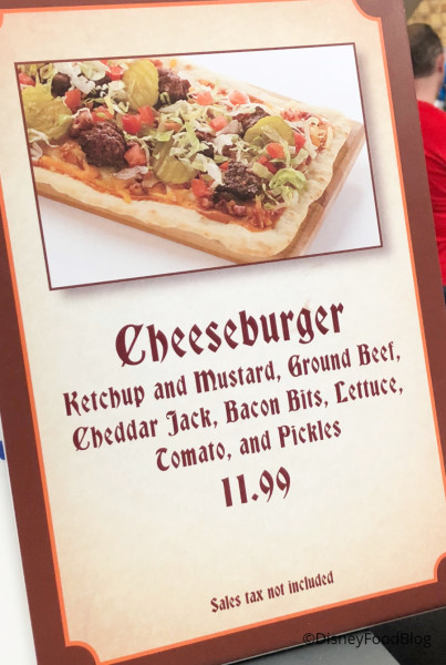 Pinocchio Village Haus Featured Flatbread