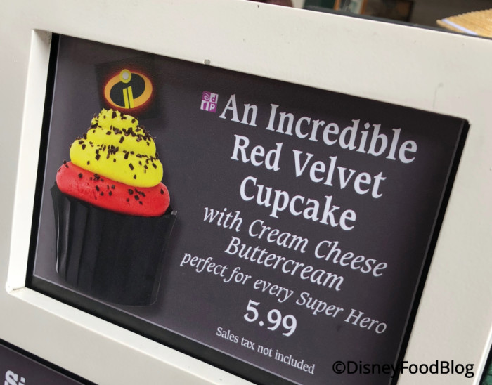 Rosie's All-American Cafe Incredibles Cupcake