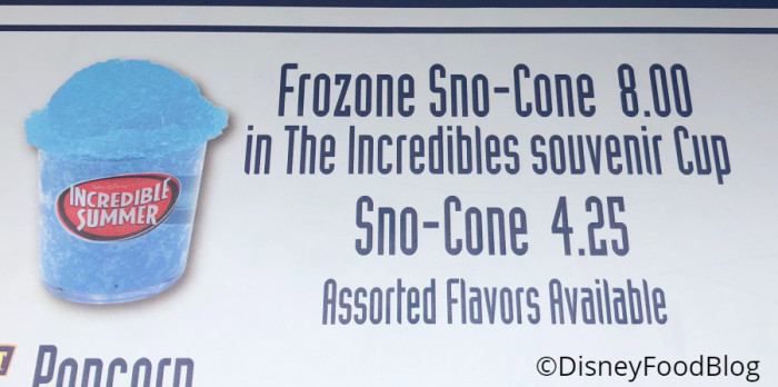Frozone Sno-Cone