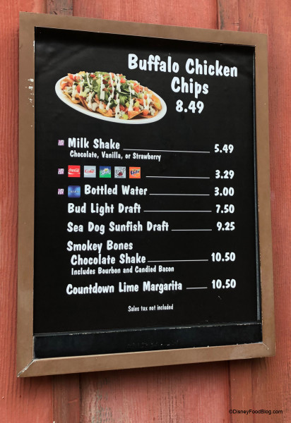 Trilo-Bites Menu