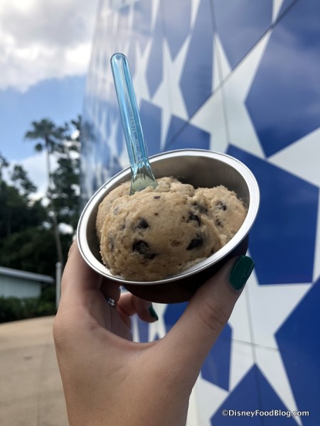 Chocolate Chip Cookie Dough Cup