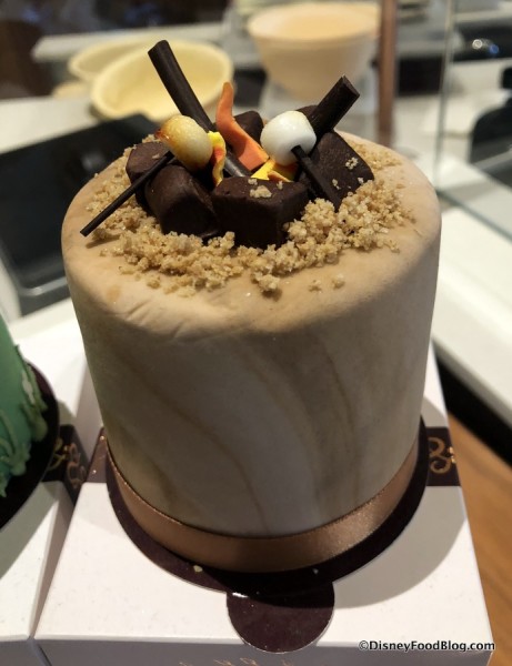 Campfire Petit Four at Amorettes Patisserie