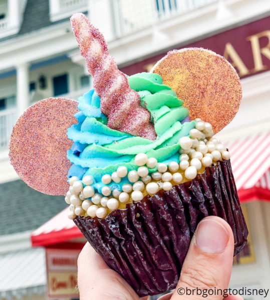 Unicorn Cupcake at Boardwalk Bakery