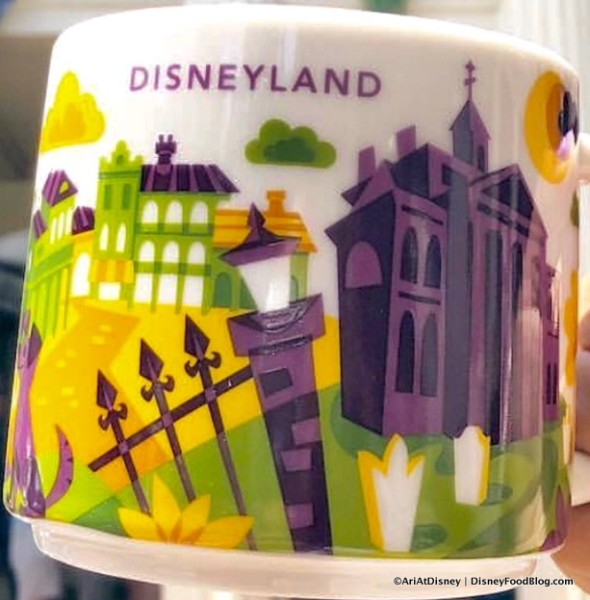 Close up of Haunted Mansion Mug