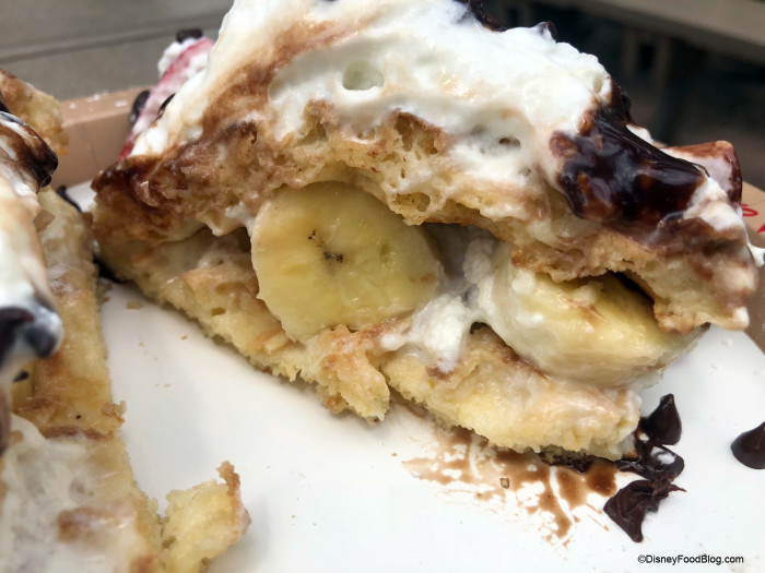 Fresh Fruit Waffle at Typhoon Lagoon