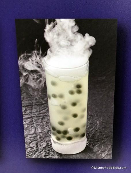 Dash's Super Lemonade on the menu