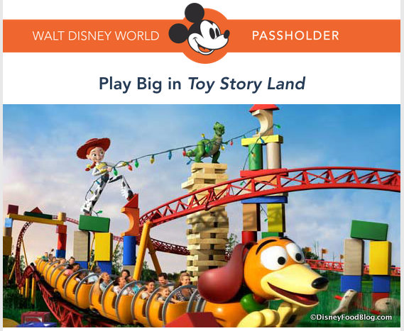 Annual Passholder email screenshot