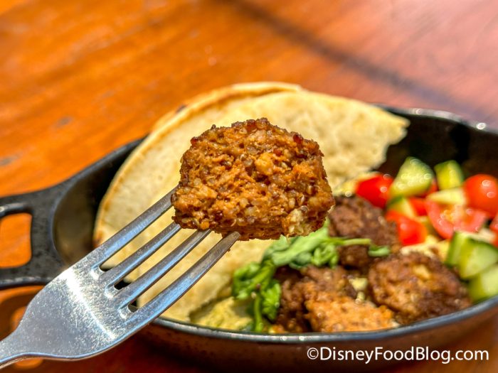 Felucian Kefta and Hummus Garden Spread