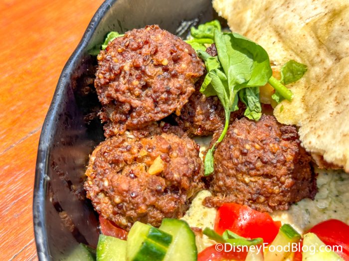 Felucian Kefta and Hummus Garden Spread