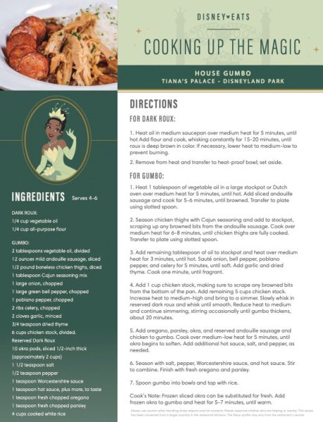 Tianas Palace House Gumbo Recipe